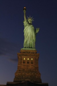 Statue of Liberty Night View