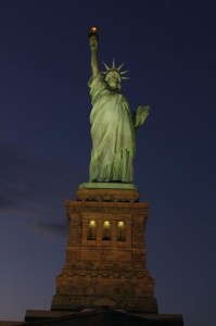 Statue of Liberty Night View