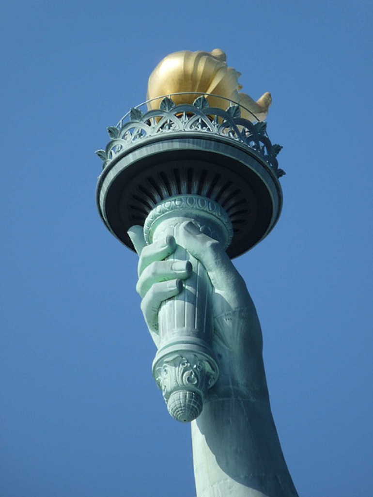 statue of liberty the torch