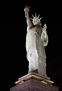 Statue of Liberty at Night