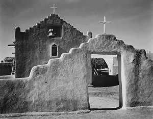 Taos Pueblo Ansel Adams Church