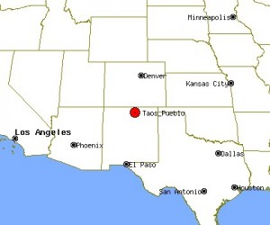 Taos Pueblo Map