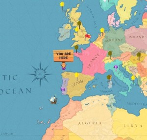 Tower of Hercules Map