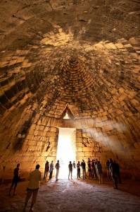 Treasury of Atreus Inside