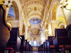 Inside of Cathedral of San Juan Bautista