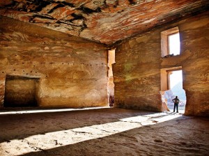Inside of Petra Tomb
