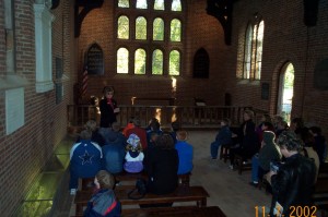 Jamestown Church Inside