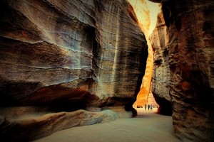 Siq Canyon of Petra
