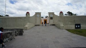 Entrance of Loreto Fort