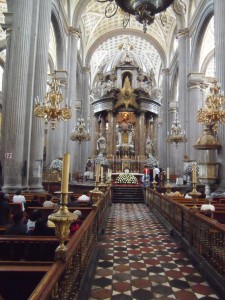Interior of Catedral Puebla