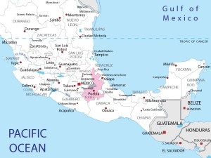 Puebla Map