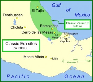 El Tajin Map
