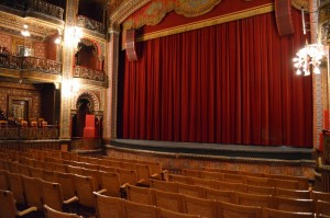 Inside of Teatro Juarez