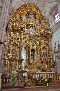 La Valenciana Church Inside View