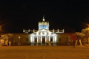 Hospicio Cabanas at Night