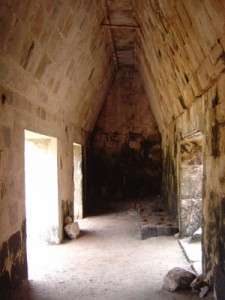 Uxmal Governor Palace Inside