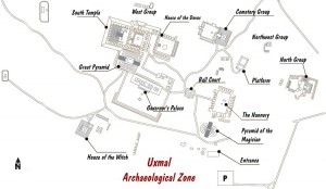 Uxmal Map