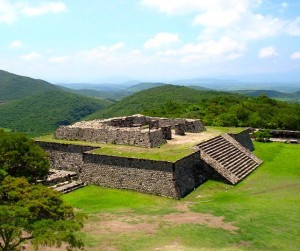 Archaeological Monuments Zone of Xochicalco Top View