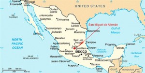 Town of San Miguel Map