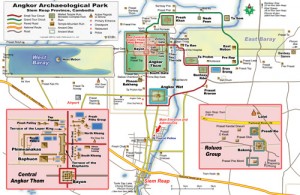 Angkor Thom Map