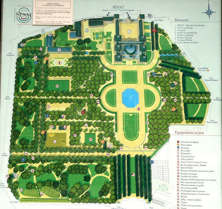 Jardin Du Luxembourg Plan Statues - Collection de Photos de Jardin