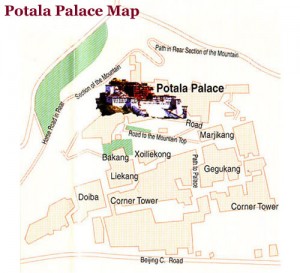 Potala Palace Map