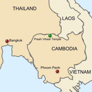 Preah Vihear Temple Map