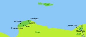 Cyrene Map