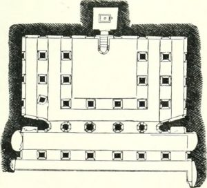 Badami Cave Temple Plan