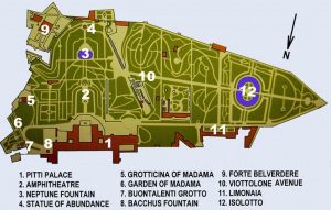 Boboli Garden Plan