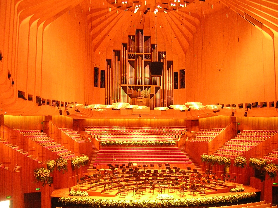 inside of the sydney opera house