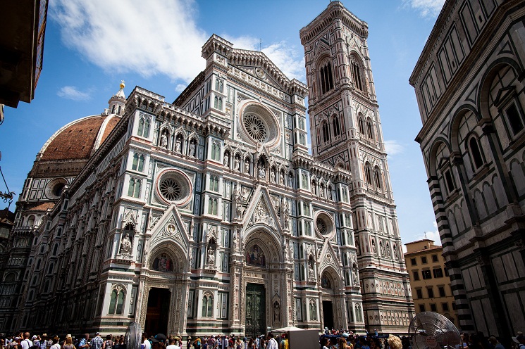  Un voyageur catholique en Italie: Art, Architecture, culture catholique, ect ( Images, musique et vidéos)  Florence-Cathedral